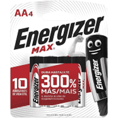 Imagen de PILAS ENERGIZER MAX AA 4