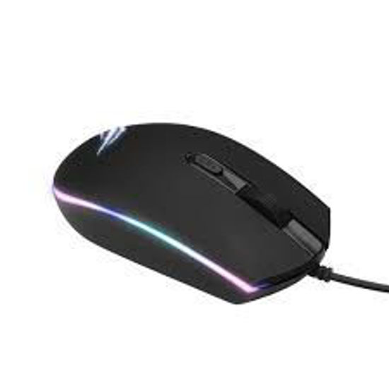 Imagen de MOUSE CON RETROILUMINACIÓN RGB HV-MS1003