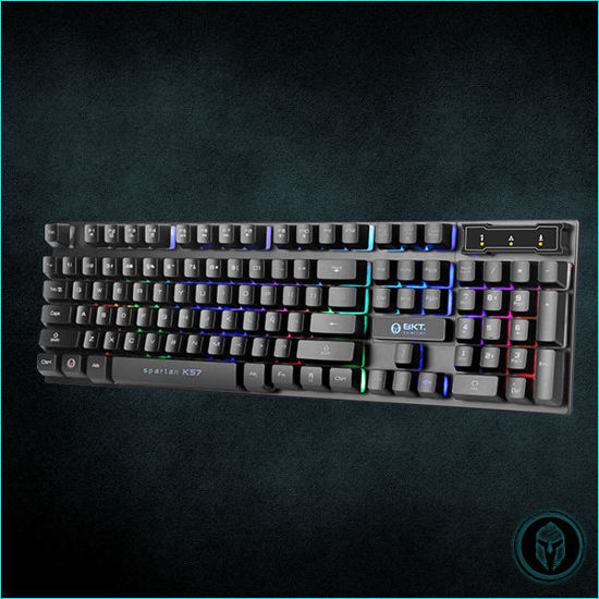 Imagen de TECLADO GAMER USB - COMPACTO BKTK57