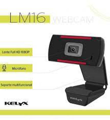 Imagen de WEBCAM LM16 1080P  USB CON MICROFONO