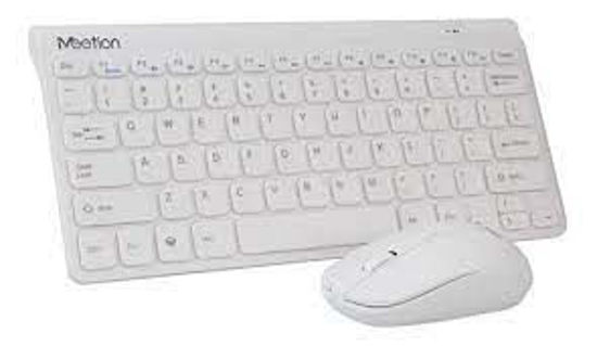 Imagen de COMBO TECLADO Y MOUSE INALAMBRICOS MINI-MT4000