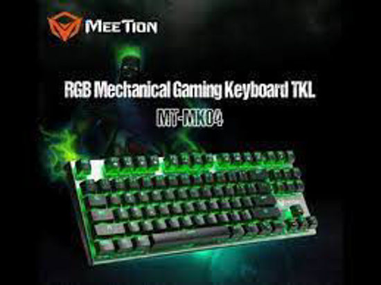 Imagen de TECLADO MECANICO GAMER MT-MK04 ILUMINADO RGB